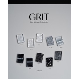 pov FOB Grit Reflective Glitter Magnet Gel + 30 Parts / 포브 그릿 반사글리터 자석젤+파츠 30개