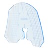 Dental Guide Plate Clear Accurate Measurement Dental Teeth Arrangement Guide