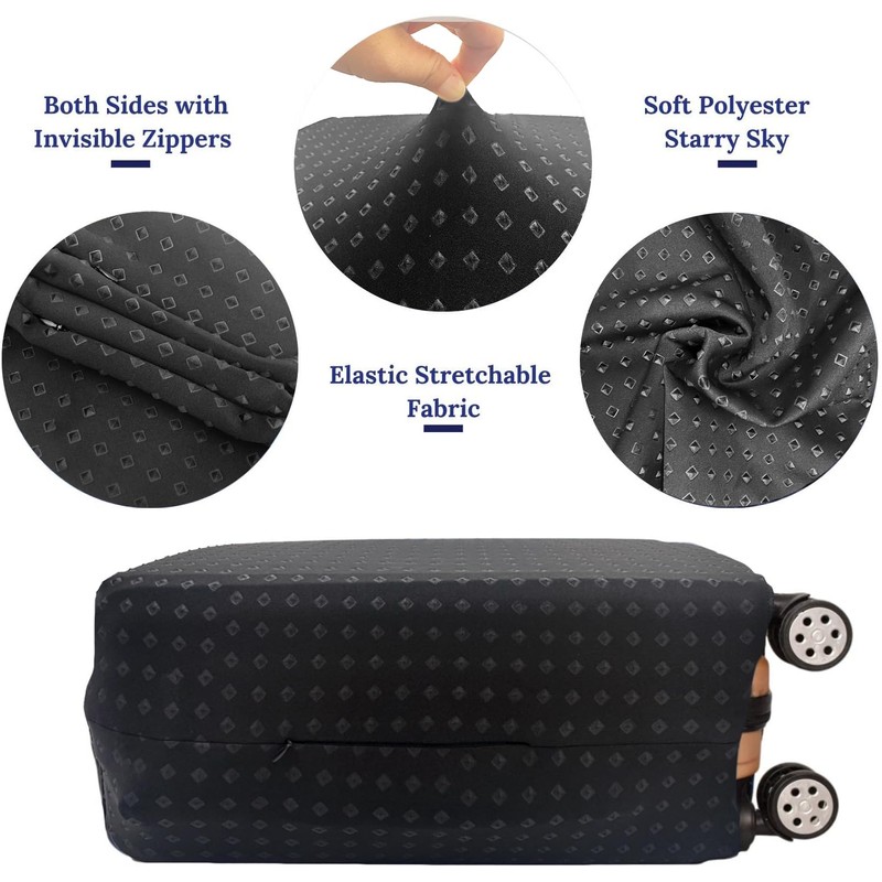 Luggage Cover Protector Suitcase Protective Cover Trolley Luggage Case for