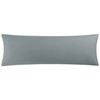 PiccoCasa Body Pillow Cover Envelope Microfiber Solid Nordic Long Pillowcase