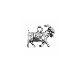 Sterling Silver 3D Goat Charm Item #244