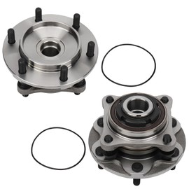 DRIVESTAR 950-004 2WD Front Left/Right Wheel Hub & Bearing Assembly for Toyota 4Runner 2003-2019, 2005-2019 Tacoma, 2005-2017 Hilux, 2007-2009 FJ Cruiser, 2WD Models Only, 6-Lug(Pair)