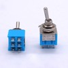 Taiss/10pcs DPDT Mini Toggle Switch 6-Pin 3 Position ON/Off/ON Miniature
