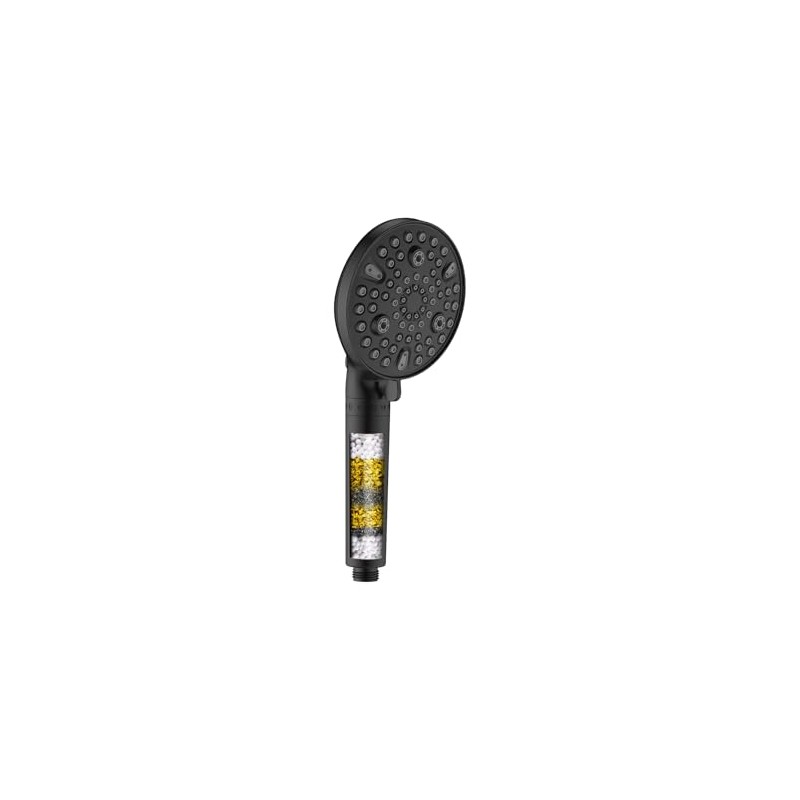 Dual Filtered Rain Shower Head Combo-Handheld Shower Head（DSSJ781/SSJ781MB）