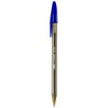 BIC MSB11-Blu Bol. Cristal Intenso Azul, 12 piezas
