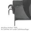 Gebr. Graef 1051 Runde Auflage Minisliceaufsatz, Plastik, schwarz
