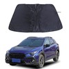 Windshield Sun Shade Compatible with Subaru Crosstrek/XV 2018-2025 Foldable Front