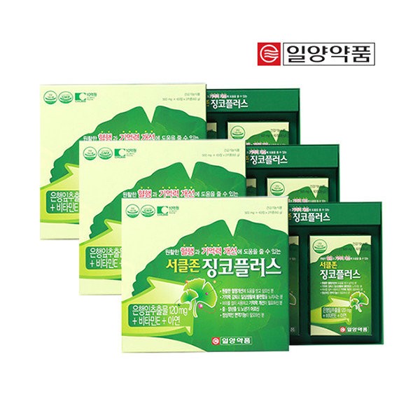 Il-yang Pharmaceutical Il-yang Circle Jonginko Plus 12 months / 일양약품