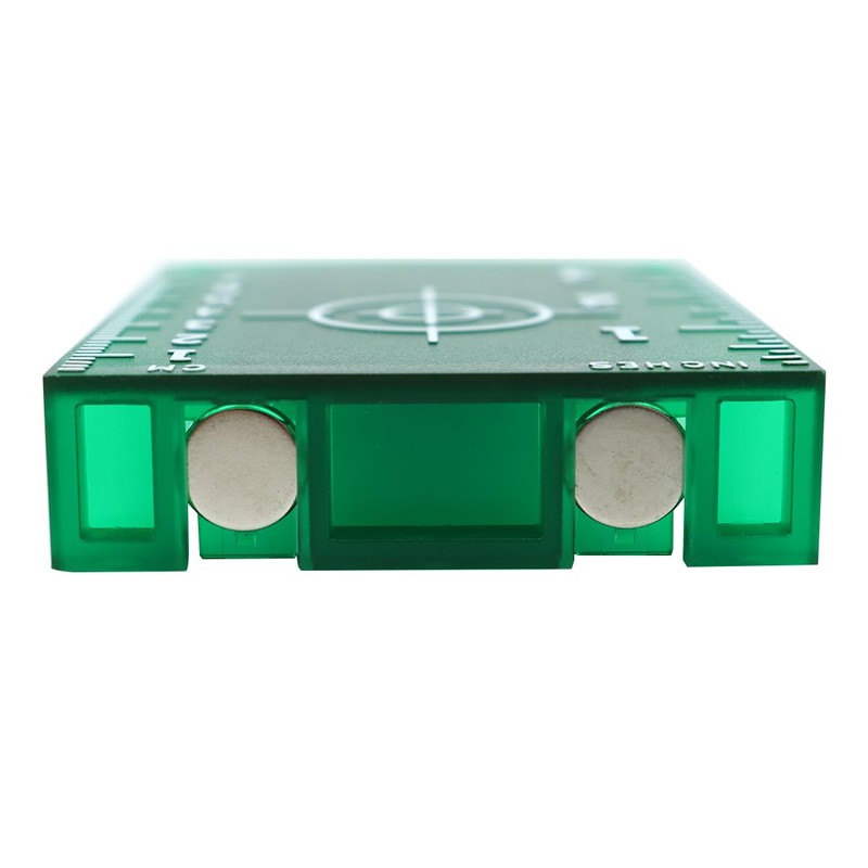 Sarini Laser Target Plate, Magnetic Target Plate for Aligning Laser
