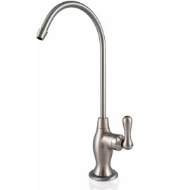 Puroflow Fits APEC Ceramic Disc Reverse Osmosis Water Filter Faucet Brushed Nickel Coke