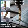Cobalt Drill Bit Set, Yougfin 29PCS M35 Metal Drill Bit