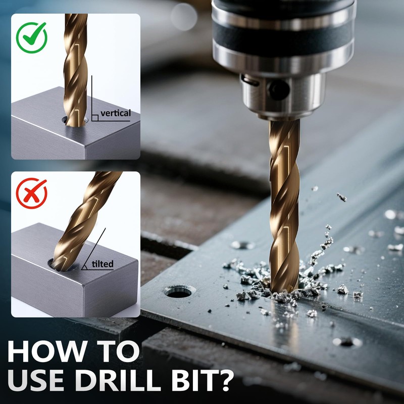 Cobalt Drill Bit Set, Yougfin 29PCS M35 Metal Drill Bit