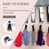 DAIXI Handmade Interlocking Locs Real Human Hair Permanent Loc Extensions