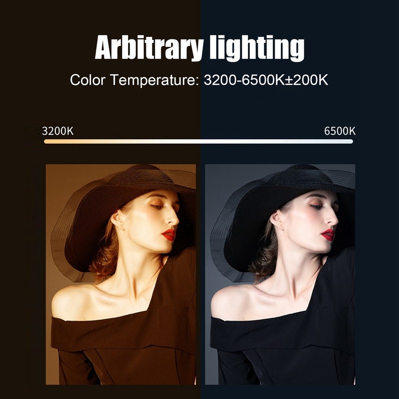 YT‑48 4in Round LED Fill Light for Online Meeting Live