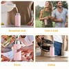 Exllena Small Bottle 200ml 304 Stainless Steel Double Wall Vacuum