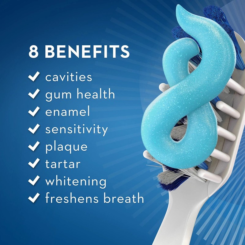 Clean Crest Pro-Health Advanced Whitening + Intensive Clean Toothpaste, 5.8