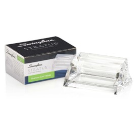 Swingline Business Card Holder, Acrylic, Status, Clear (S7010135)