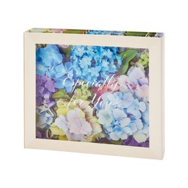 Sanrio JES 17-5 484318 Message Card Greeting Card Early Summer Flower Box Hydrangea