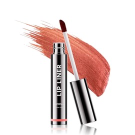 Anguishil Lip Liner Stain Peel off - Waterproof & Long Lasting Peel Lip Stain Non-Stick Cup, Enhancing Complexion & Nourishing for All Skin Types, Create A Natural Lip Color (Rose)