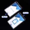 2 Set Badge Holder Retractable Clip Heavy Duty Reels with