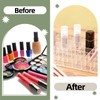 Mumufy Lipstick Holder Clear Acrylic Organizer Makeup Lip Gloss Organizer