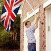 NQ Flag Pole Holder Adjustable, Flag Pole Bracket for Outside
