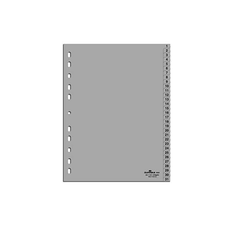 Pack of 3 Durable Hunke & Jochheim Index 1 -