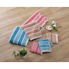 Kosugizen Face Towel, Soft Cotton Border, 13.4 x 31.5 inches