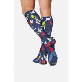 Cherokee Mprintsupport Men 12 mmHg Support Socks, One Size, What A Goof