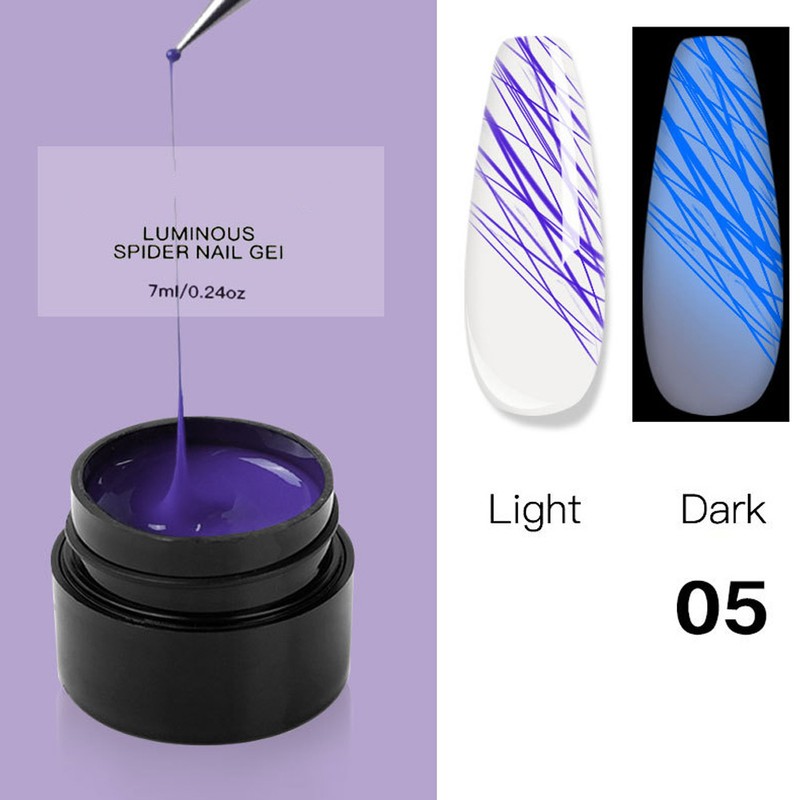 Professional Luminous Nail Art UV Gel Nail Polish Soak Off