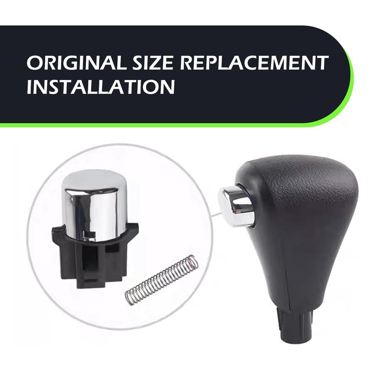 yorpyep Shift Lever Button, Automatic Transmissions Rust-Proof Shift Lever Button