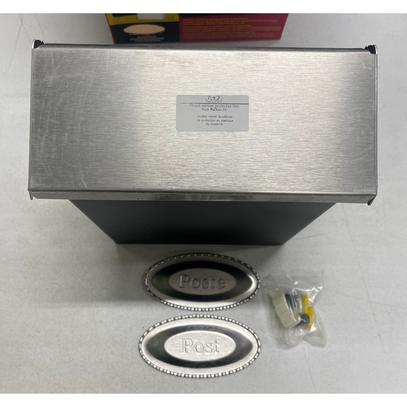 Dorcy Metal Products DMP 021027 Colonial Black Mailbox