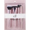 e.l.f. Complexion Perfection - Juego de pinceles (4 piezas, sintéticos)