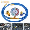 R134a Recharge Hose Kit with Gauge, 51'' AC Refrigerant Recharging