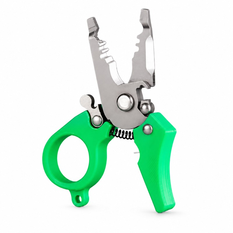 Multi-Function Wire Stripping Pliers for Electrical Work – Compact Cable