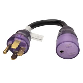 Parkworld 691883S RV Straight Male 14-50P to 6-50R Welder Straight Female 40AMP Adapter cord