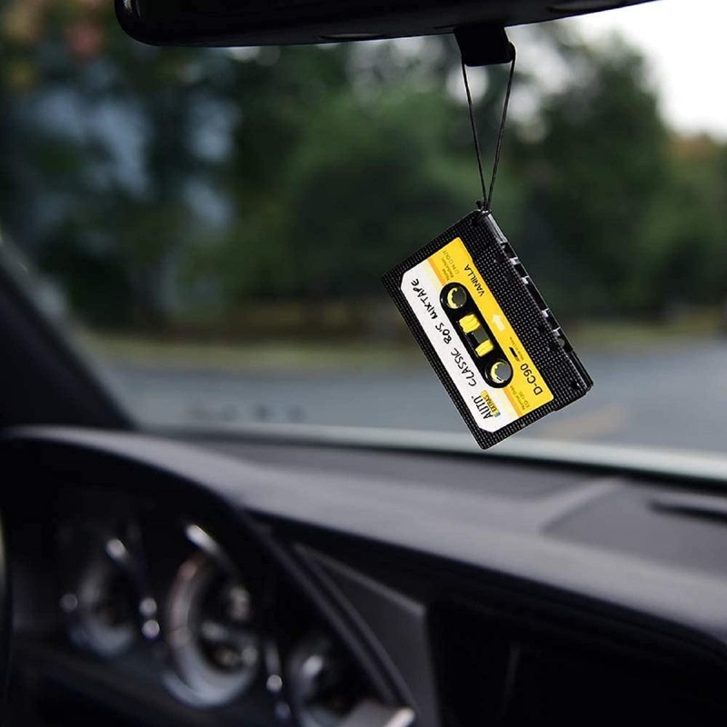Retro Cassette Tape Car Air Freshener