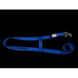 SnS 2 Pack of Blue DIAMOND WEAVE Wheel Lift Straps for Jerr-Dan MPL Element Basket