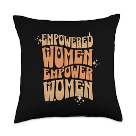 Female Empowerment Feminism Empower Womens Rights Girls Throw Pillow