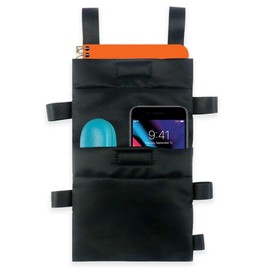 Bolsa de muletas, bolsa de almacenamiento de accesorios para muletas de gran capacidad, bolsa organizadora con soporte para bebidas y múltiples bolsillos, bolsa universal impermeable para muletas,