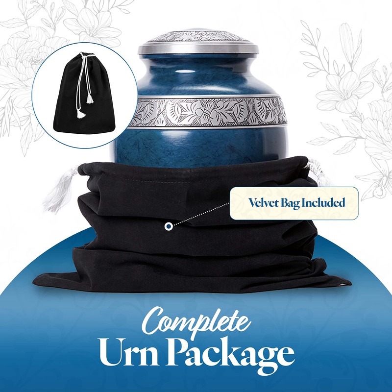 Cremation Urn for Adult Human Ashes - Funeral Memorial -