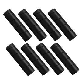 Gadpiparty 8pcs Bed Frame Leg Protectors Rubber Feet Cushions with Central Holes Shock Absorbing Furniture Booties for Floor and Furniture Protection Easy Installation Pads for Bed Frame Legs