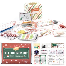 Christmas Elf Kit 24 Days Joke Kit Presents Activities for Holiday Fun