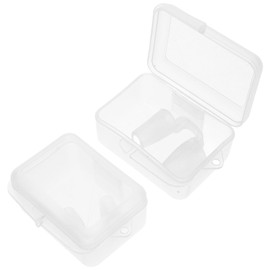 Healvian Pack of 2 Nostril Extension Fixator Nose Protection Item for Recovery After Nose Surgery Recovery Nose Blood Plug Transparent Silica Gel