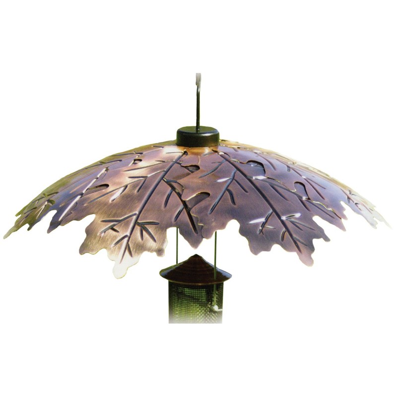 Woodlink Brushed Copper 18 Weather Shield Model COPLEAF18