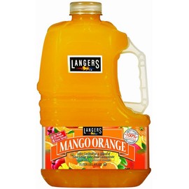 Langers Juice Cocktail, Mango Orange, 101.4 Fl Oz (Pack of 4)