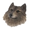 3D Animal Head Statue Resin Wall Decor Realistic Wildlife Sculpture