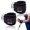 Wrist Cuffs for Cable Machine Workouts – Padded Wrist Straps
