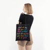 PWHAOO Christian Bible Verse Tote Bag And All My Life