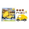 Bluey Dump Truck Toy with Hard Hat Muddy Bingo Figures